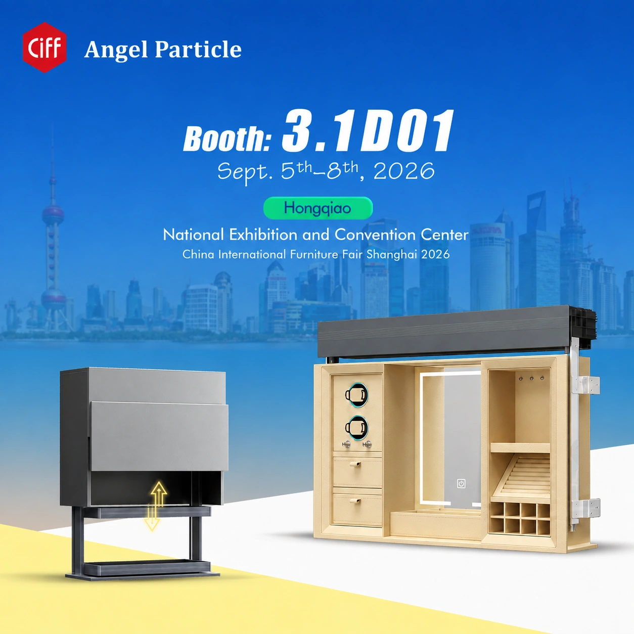 Angel Particle Ntawm 2026 Tuam Tshoj International Furniture Fair